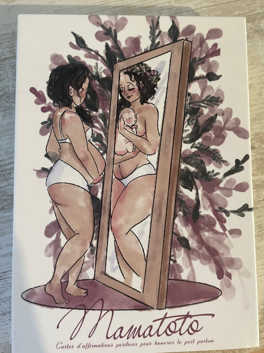 Cartes de soutien post-partum  Mamatoto