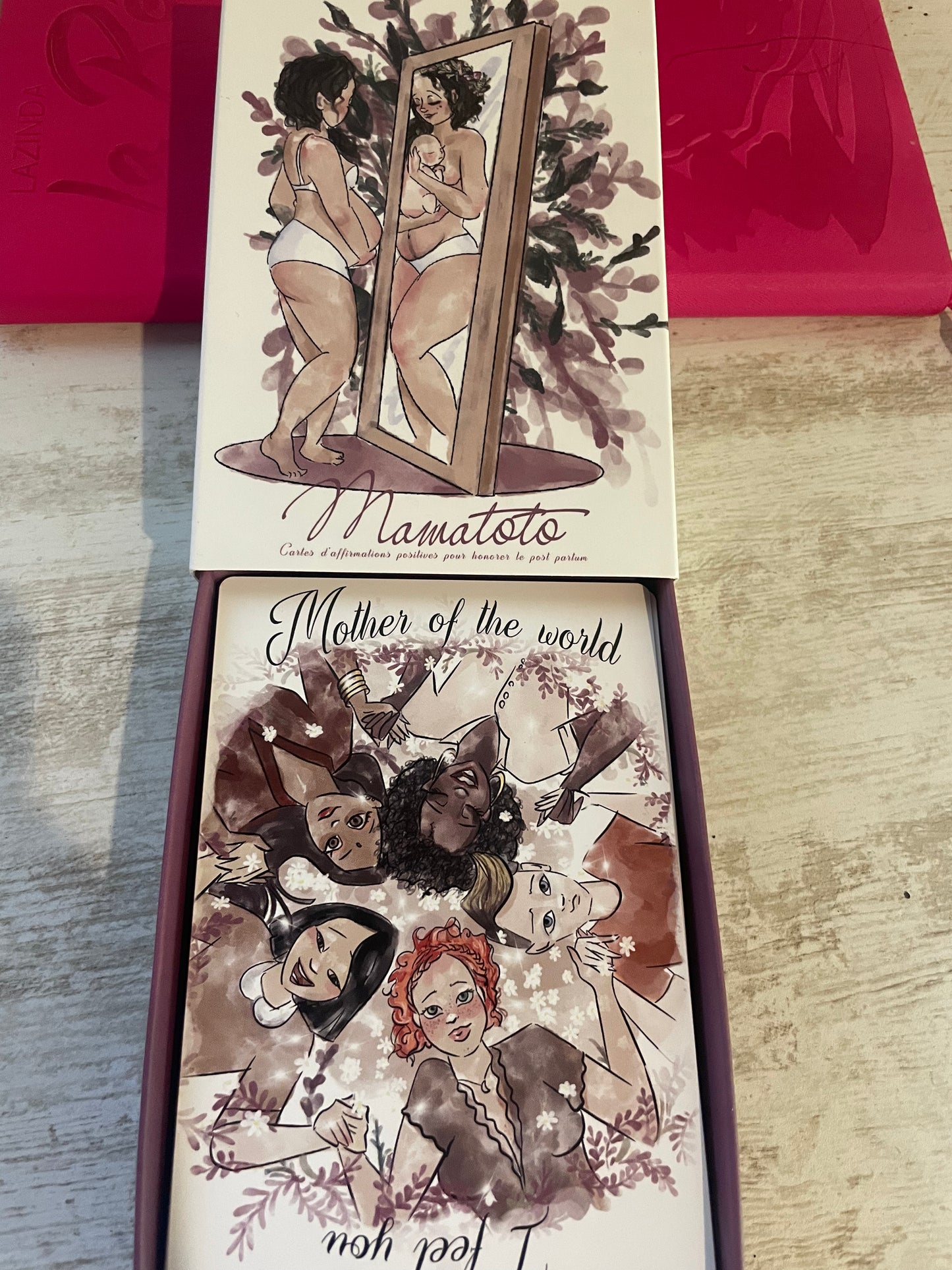 Cartes de soutien post-partum  Mamatoto