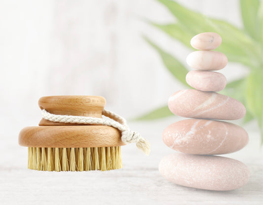 Brosse de drainage lymphatique